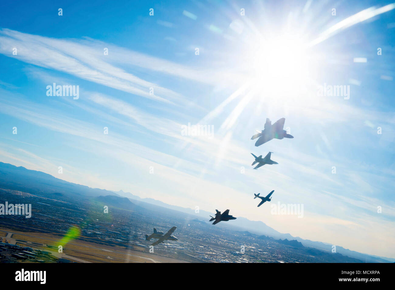 A U S Air Force F 35 Lightning Ii F 16 Fighting Falcon F 22 Raptor A