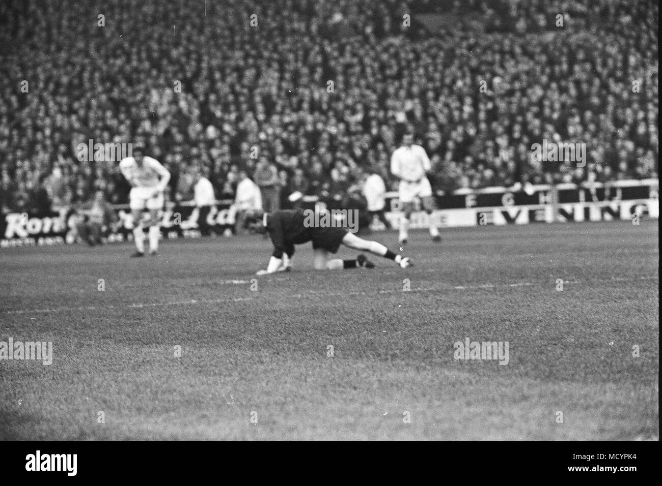Leeds v Man City 1970 Stock Photo Alamy