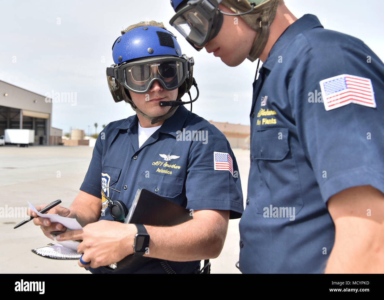 Aviation Electronics Technician 1st Class High Resolution Stock