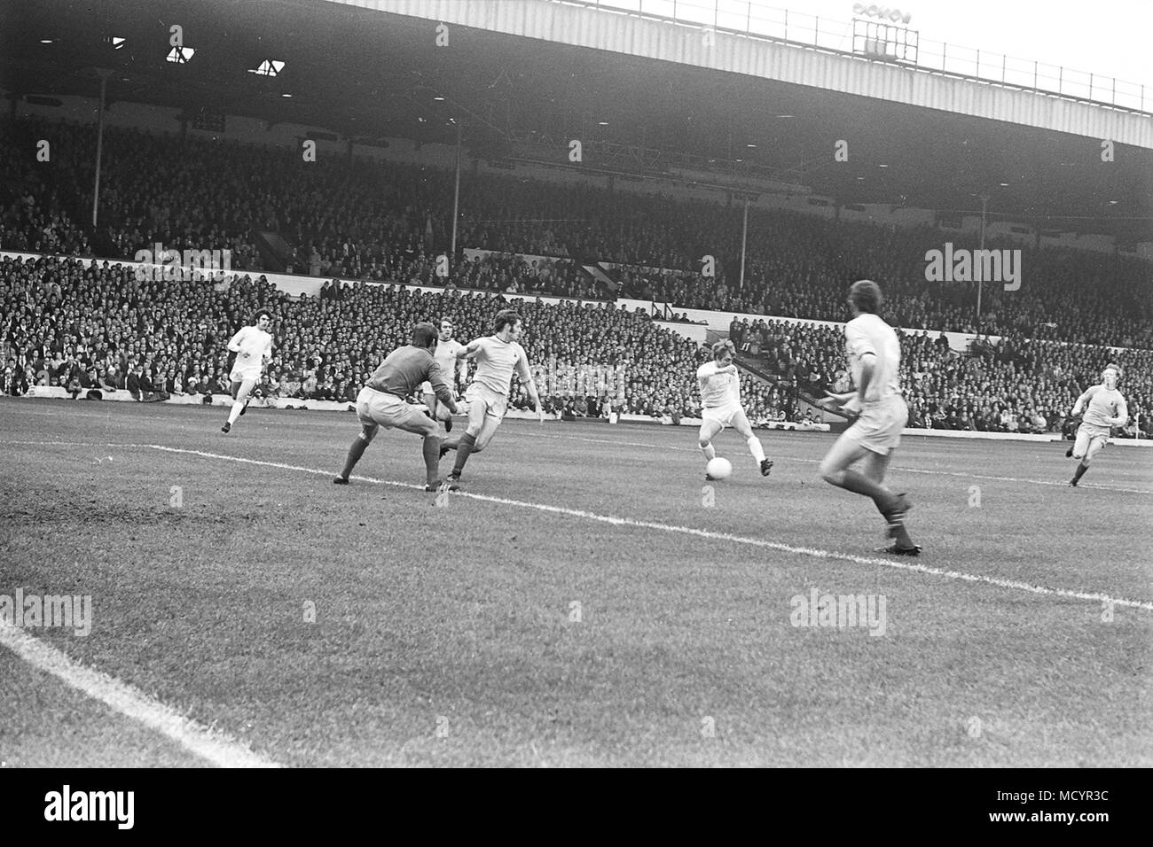 Leeds v Man City 1970 Stock Photo Alamy
