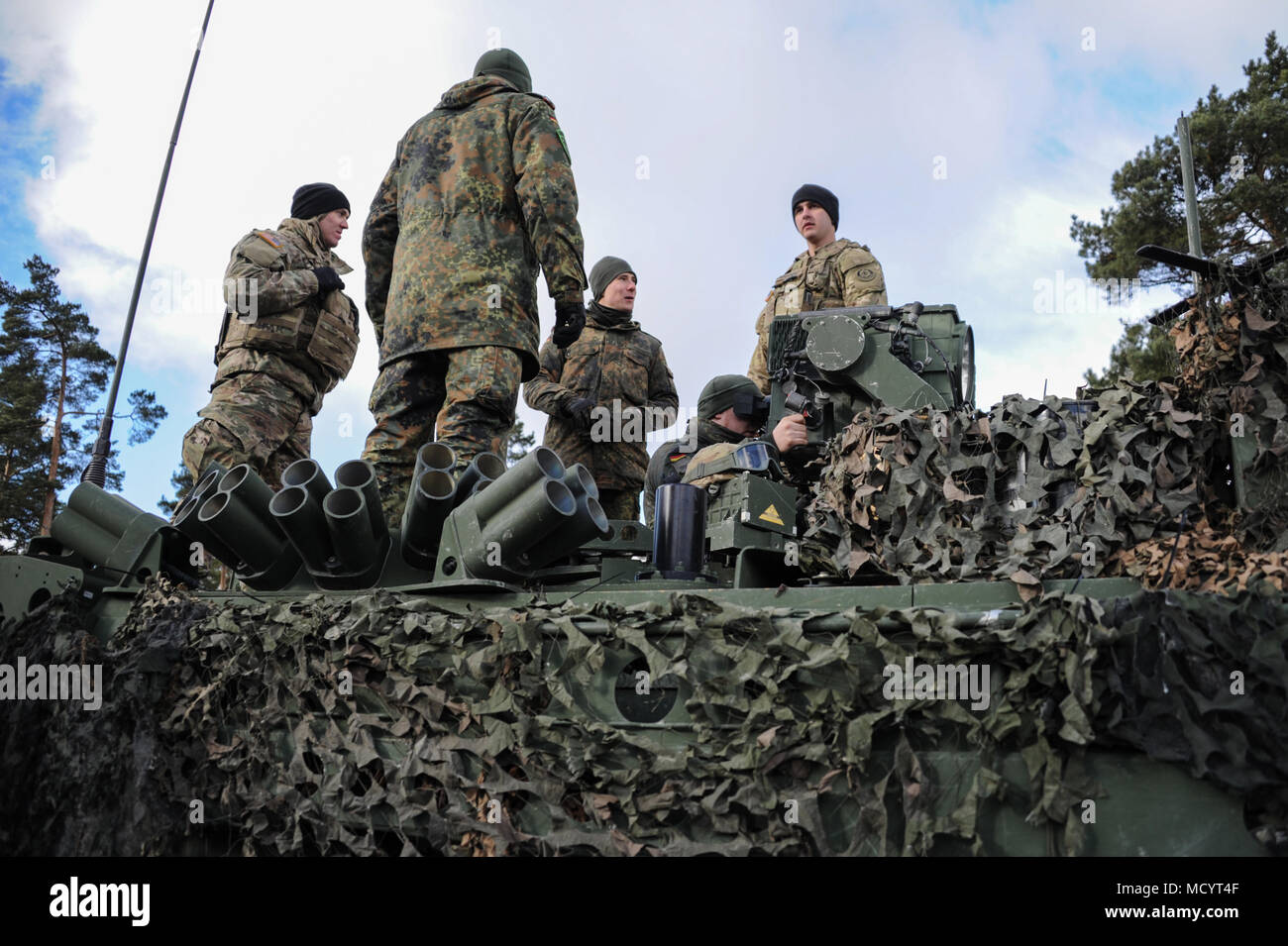 Stryker armored vehicle is an eight-wheeled armored fighting vehicle ...