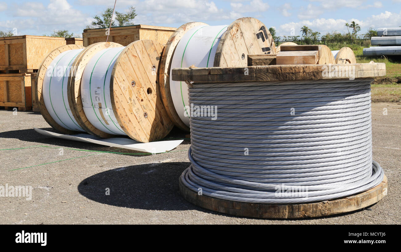 The Aguadilla Area Office is a staging ground for critical equipment