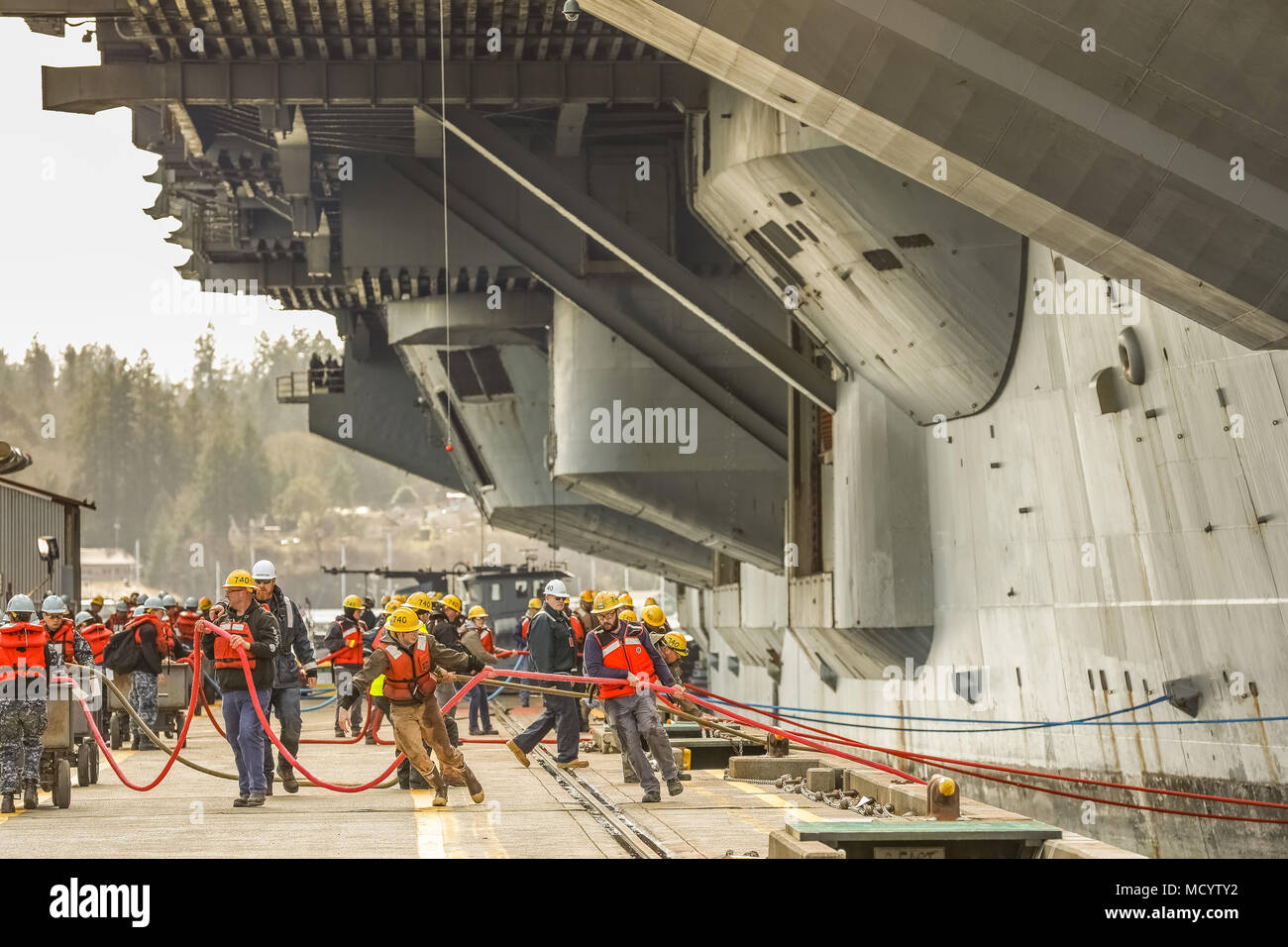PUGET SOUND NAVAL SHIPYARD, Wash. (March 1,2018) PSNS & IMF on the