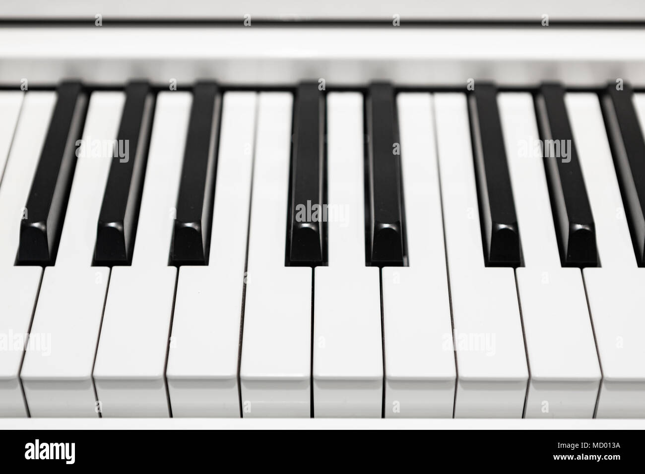 piano keys Stock Photo