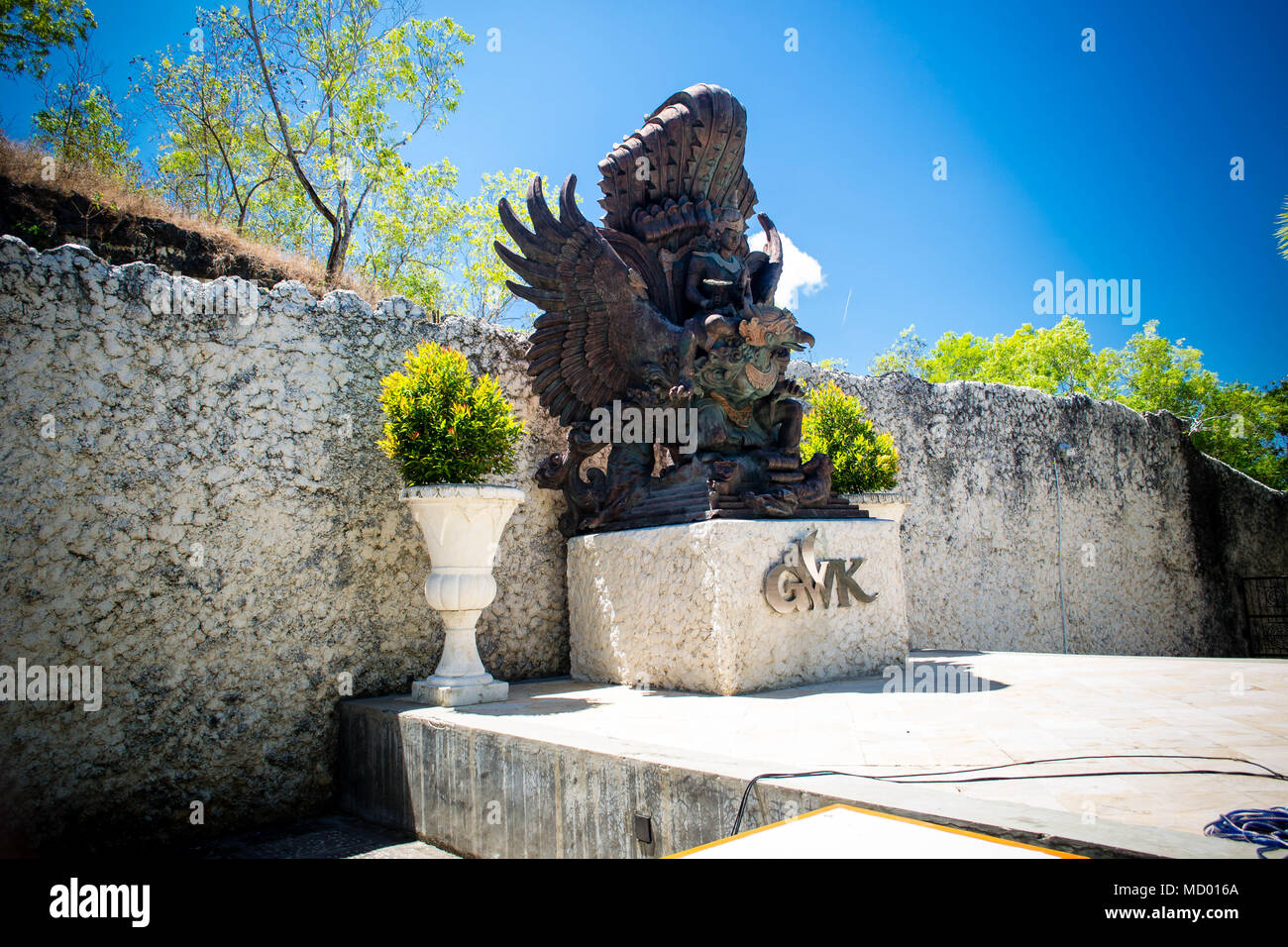 garuda wisnu kencana statue Stock Photo