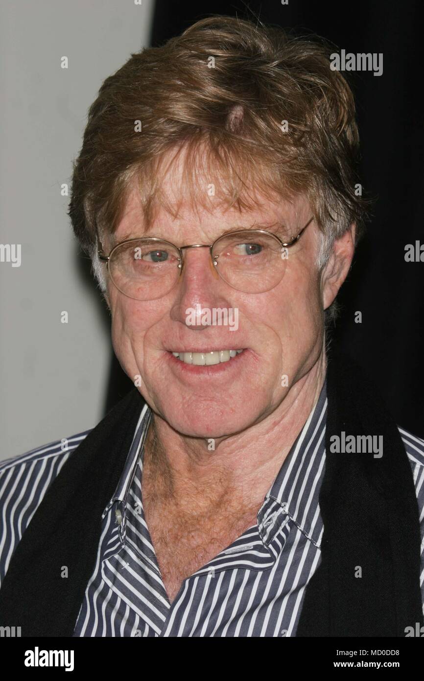 Robert Redford 2006 Photo By John Barrett/PHOTOlink.net Stock Photo - Alamy