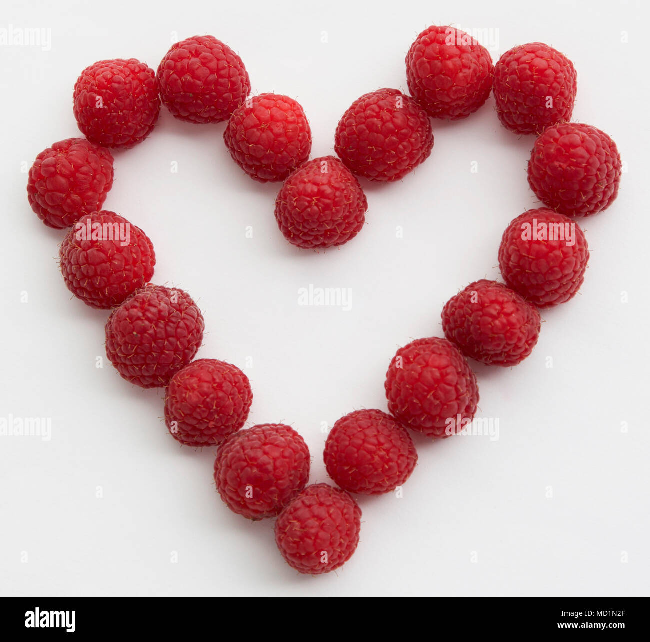 Raspberries Stock Photo