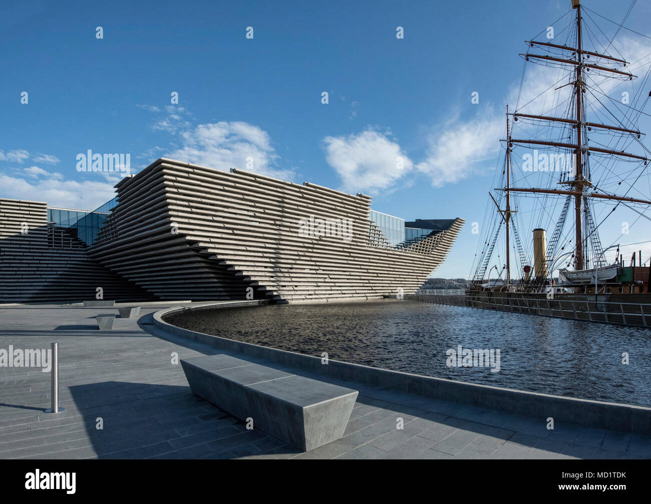 Dundee, Scotland 29th November 2017 V&A Museum of Design, Dundee in Scotland Stock Photo