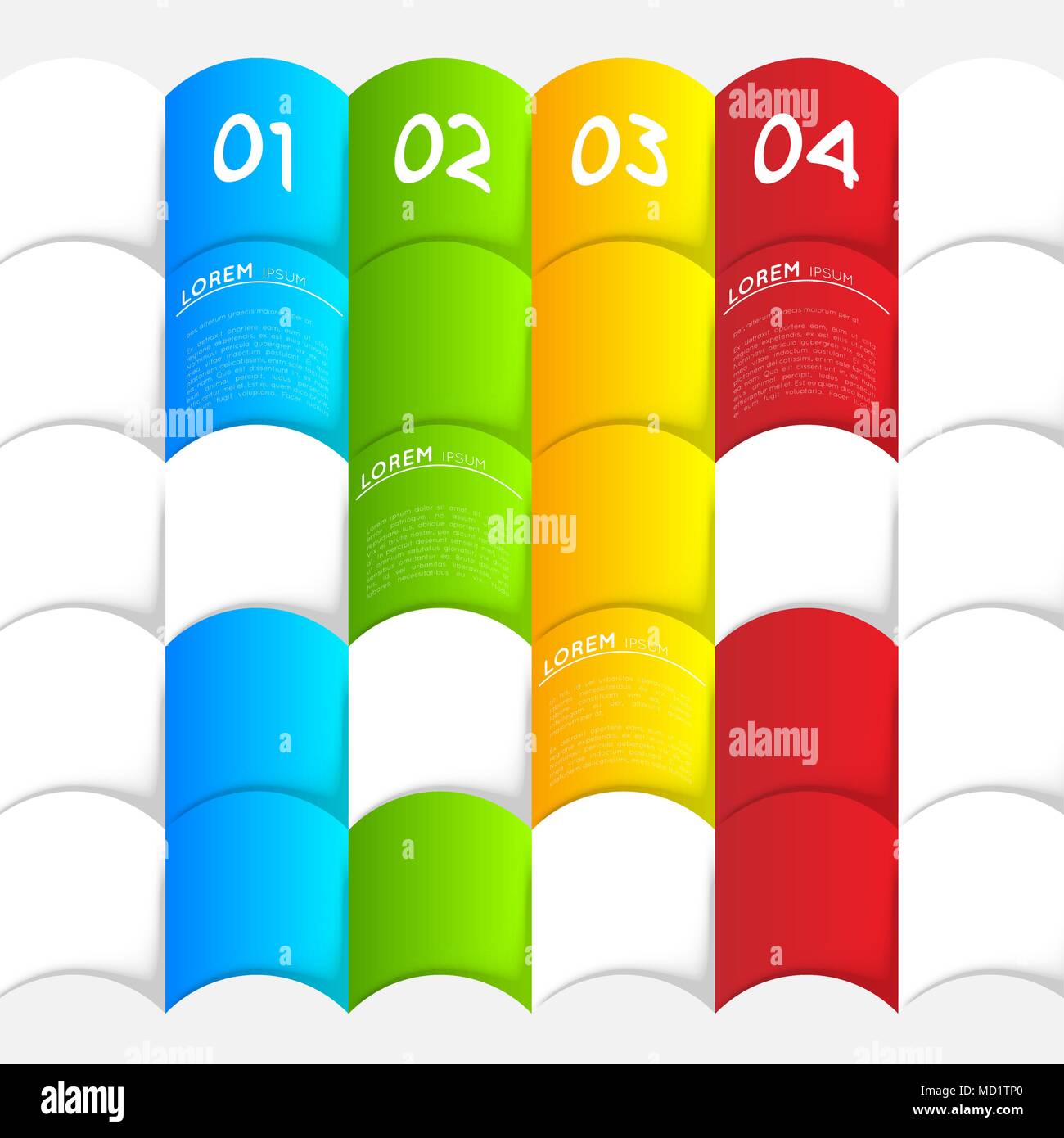 vector colorful abstract infographic template Stock Vector Image & Art ...