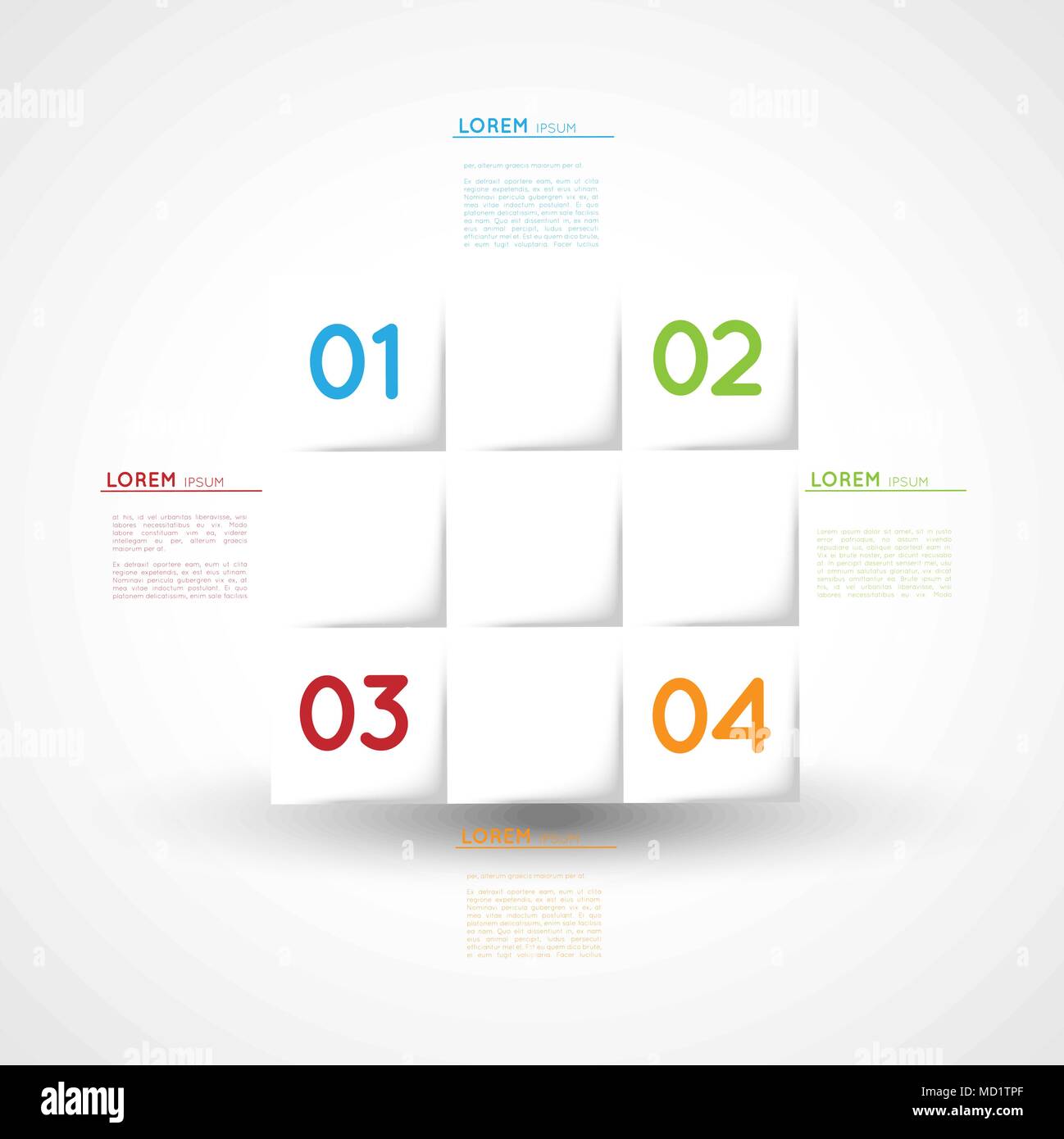 vector abstract infographic template Stock Vector Image & Art - Alamy