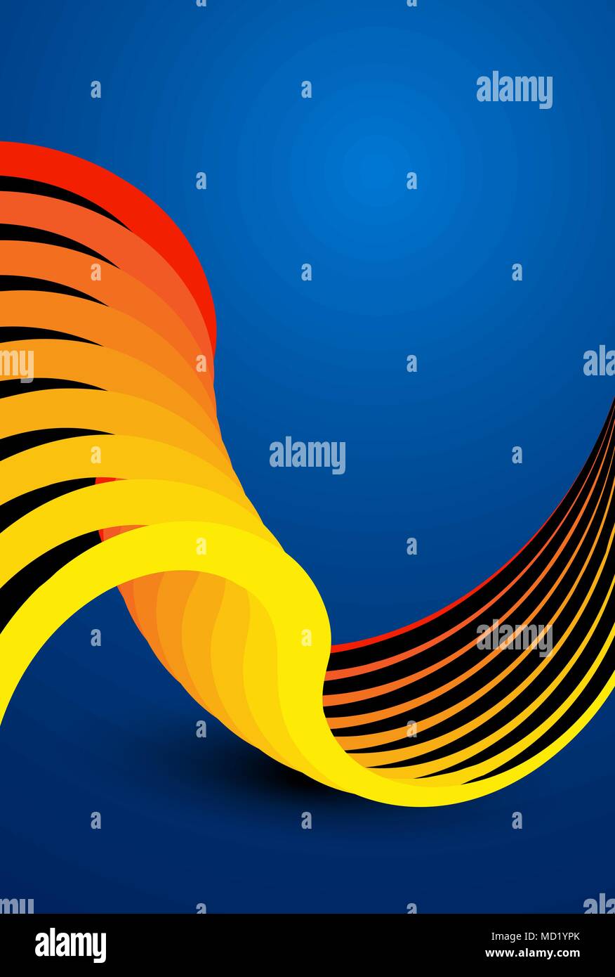 Vertical abstract color image Stock Vector Images - Alamy