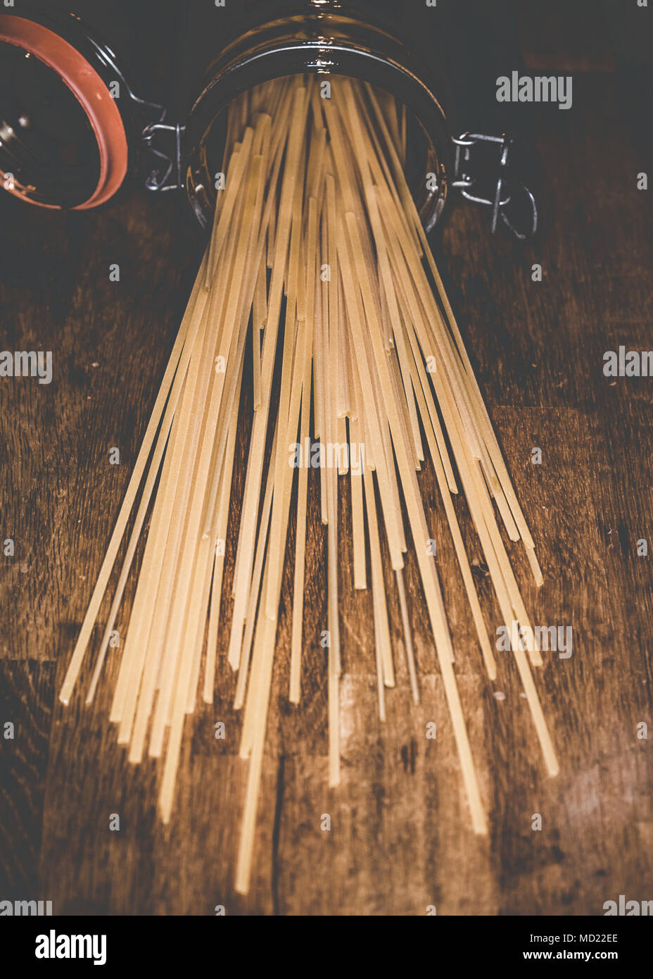 Spaghetti in a Jar Stock Photo Alamy