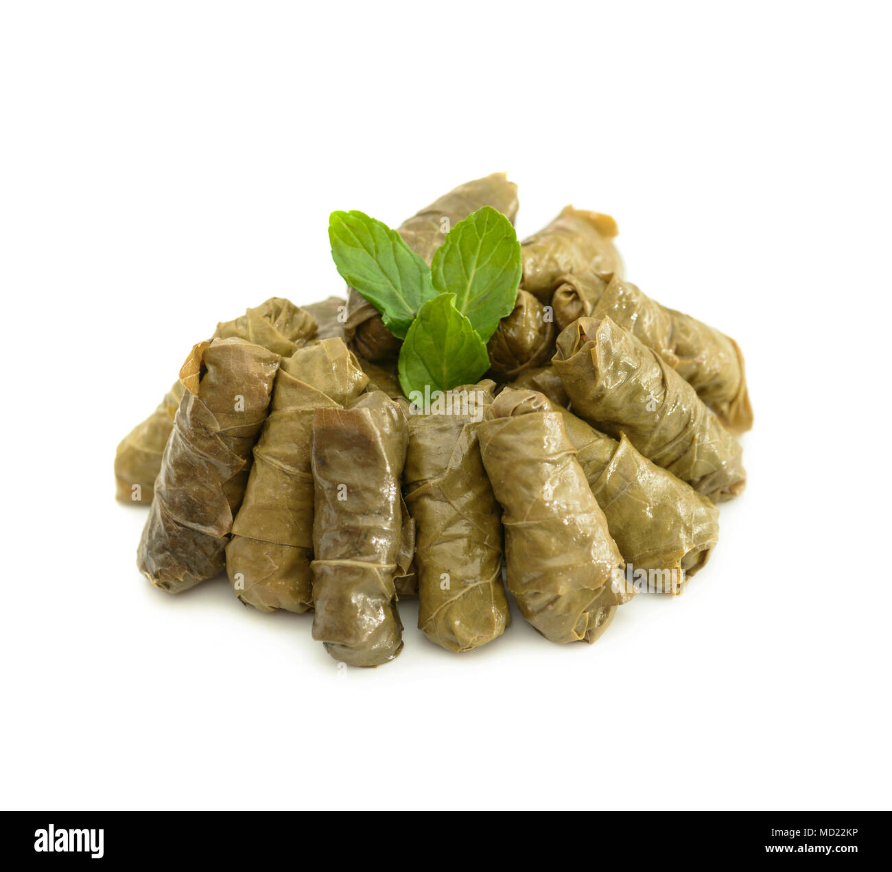Wrapped grape leaves Cut Out Stock Images & Pictures Alamy