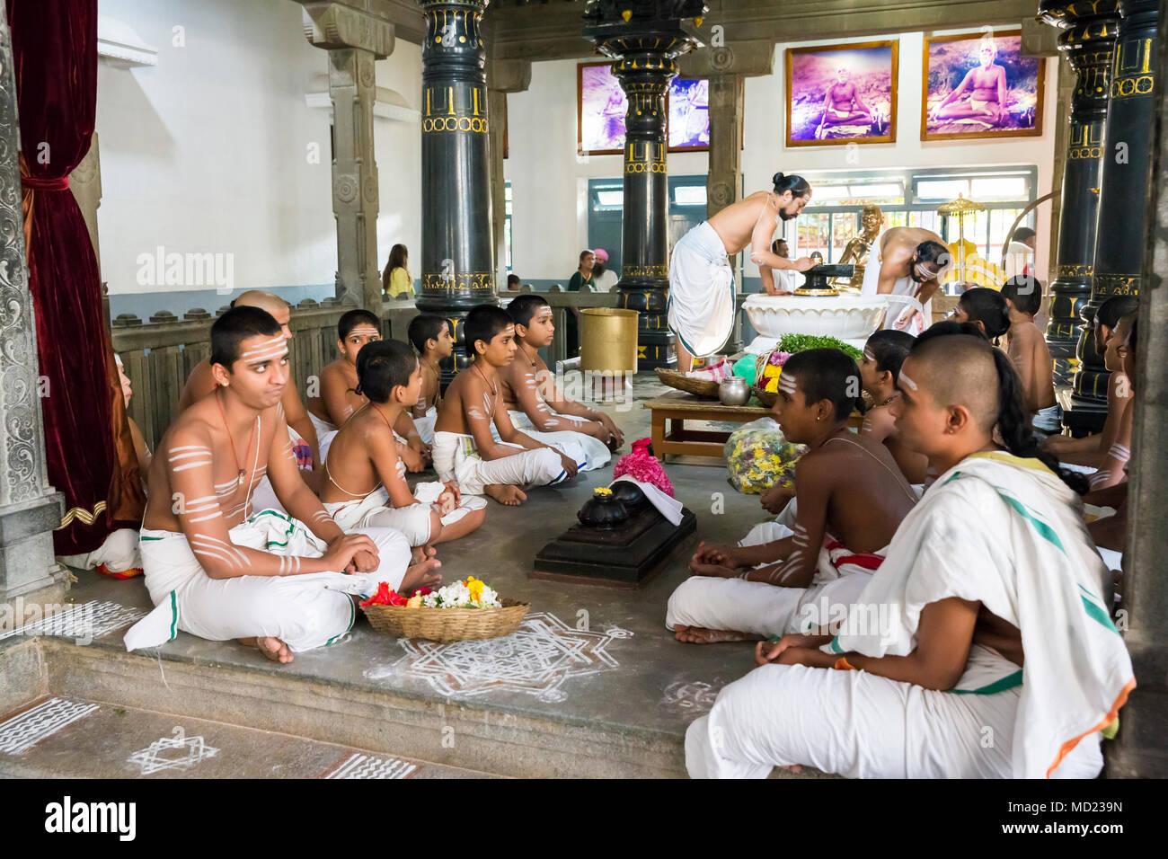 Ashram of Sri Ramana Maharshi, Tiruvannamalai, Tamil Nadu, India ...