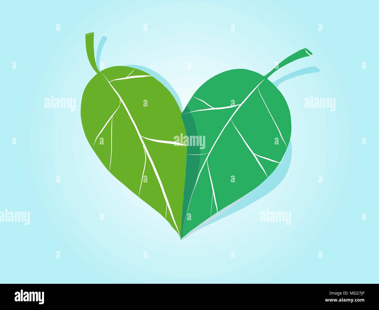 Kepp a healthy life style with biologival food Stock Vector