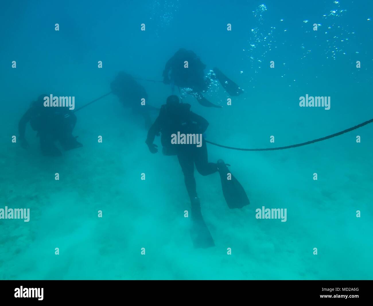 SOUDA BAY, Greece (March 9, 2018) Marines with Maritime Raid Force (MRF), 26th Marine