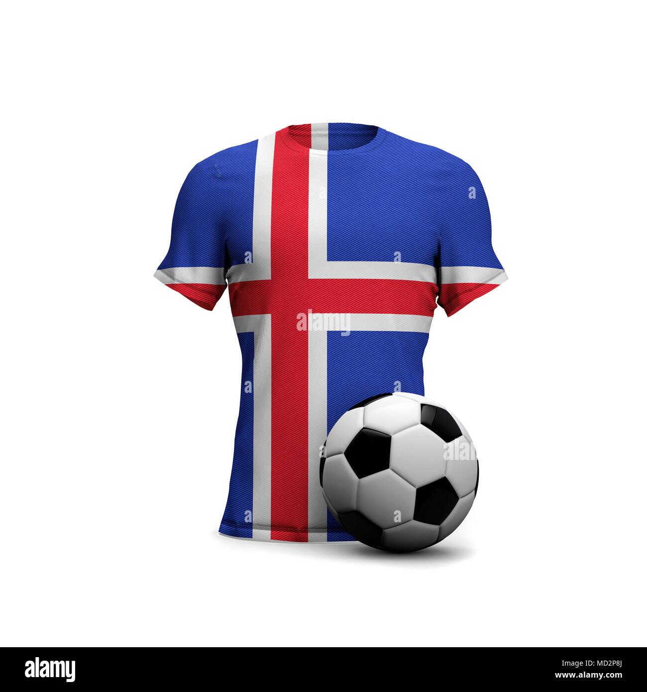 Iceland soccer apparel