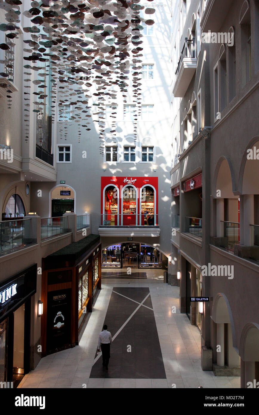 The Mandela Quare shopping Mall, Johannesburg, South Africa Stock Photo