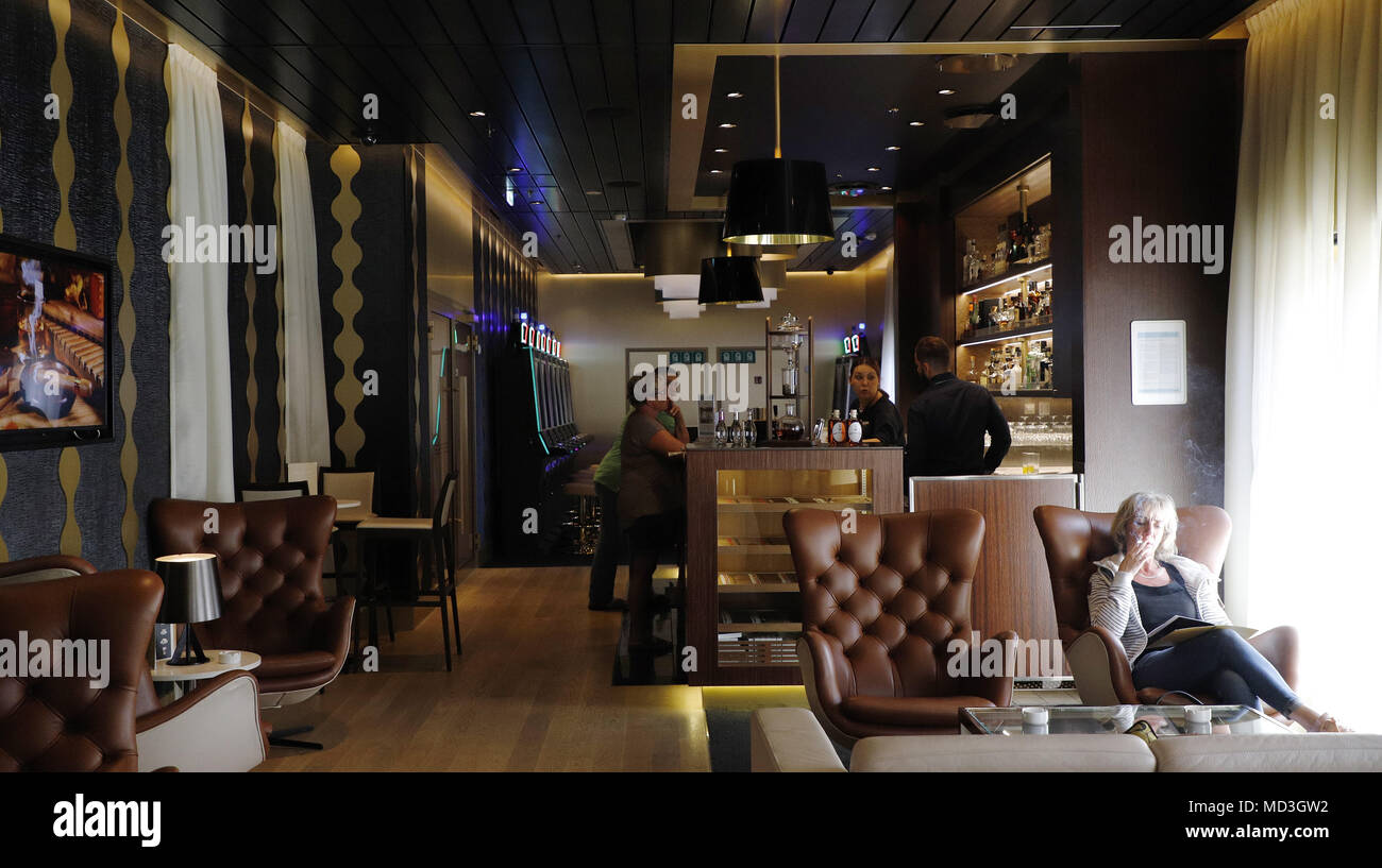 April 18 2018 Palma Balearic Islands Spain The Cruise