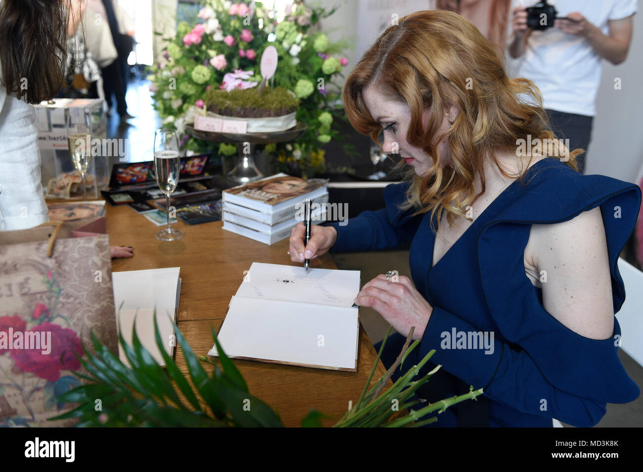 Czech biathlete champion Gabriela Koukalova signs her autobiography ...