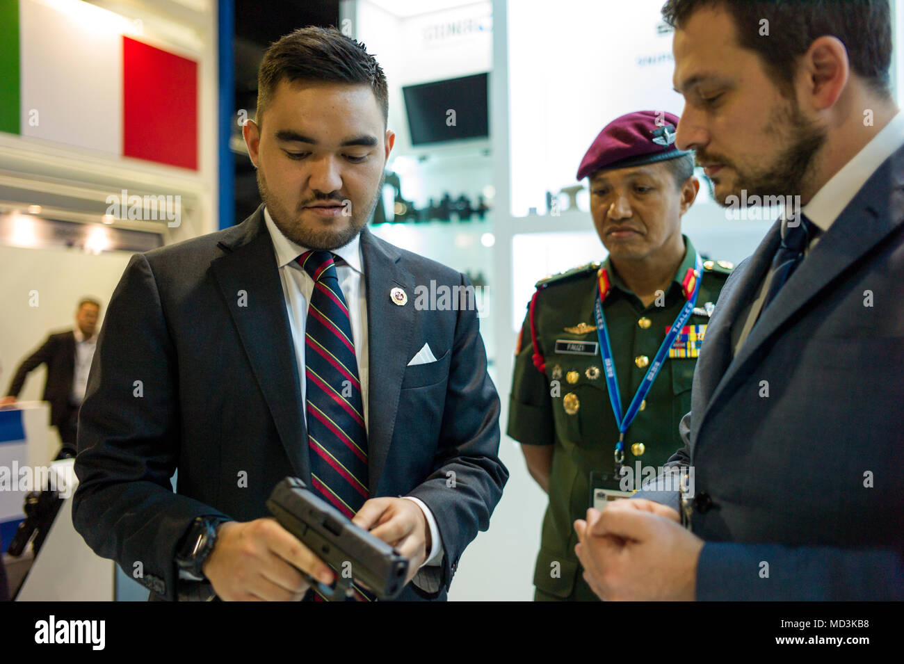 Kuala Lumpur, Malaysia on April 18, 2018. Tengku Amir Shah 