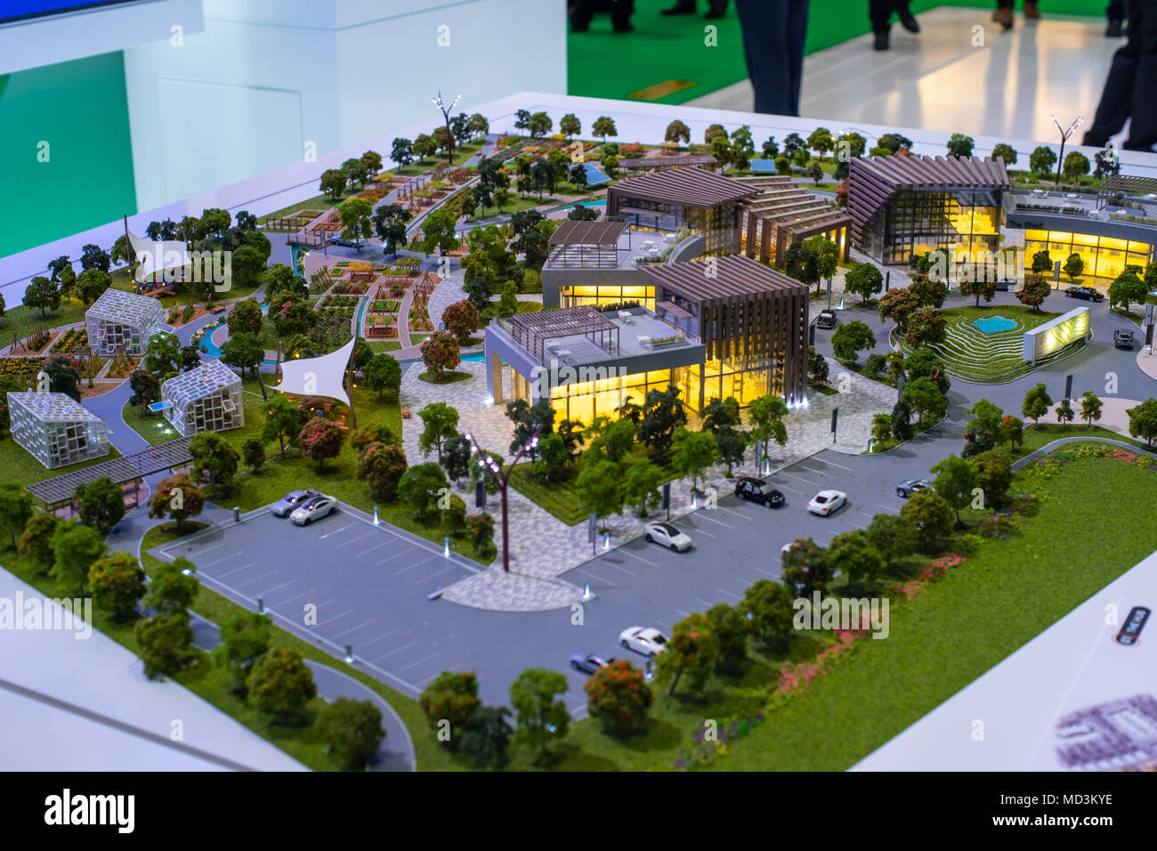 Cityscape 3d Model