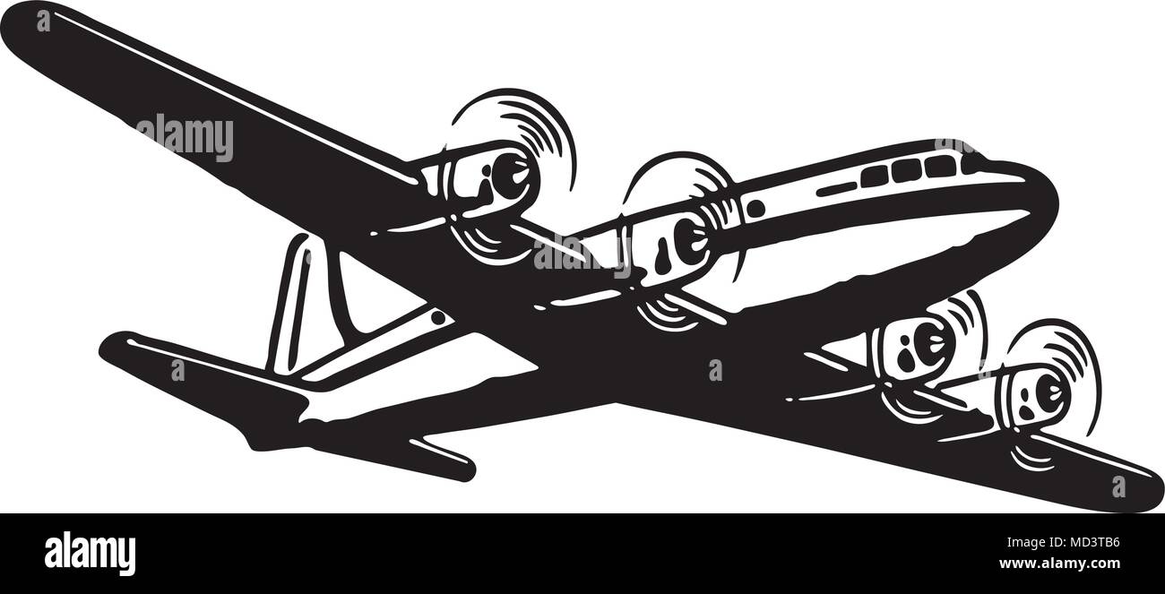 1950s airplane passengers Stock Vector Images - Alamy