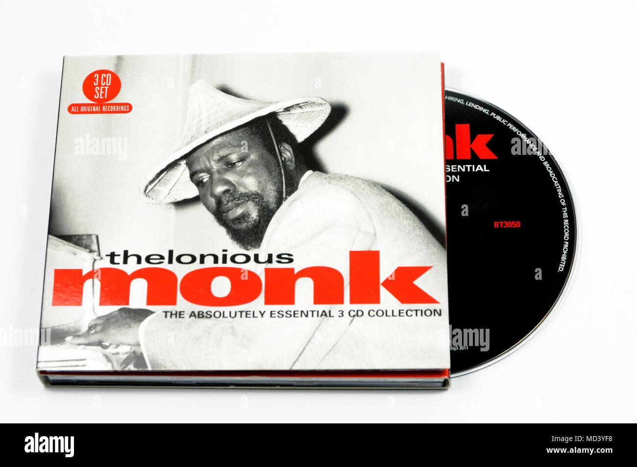 Thelonious Monk The Absolutely Essential 3 cd Collection album Stock Photo