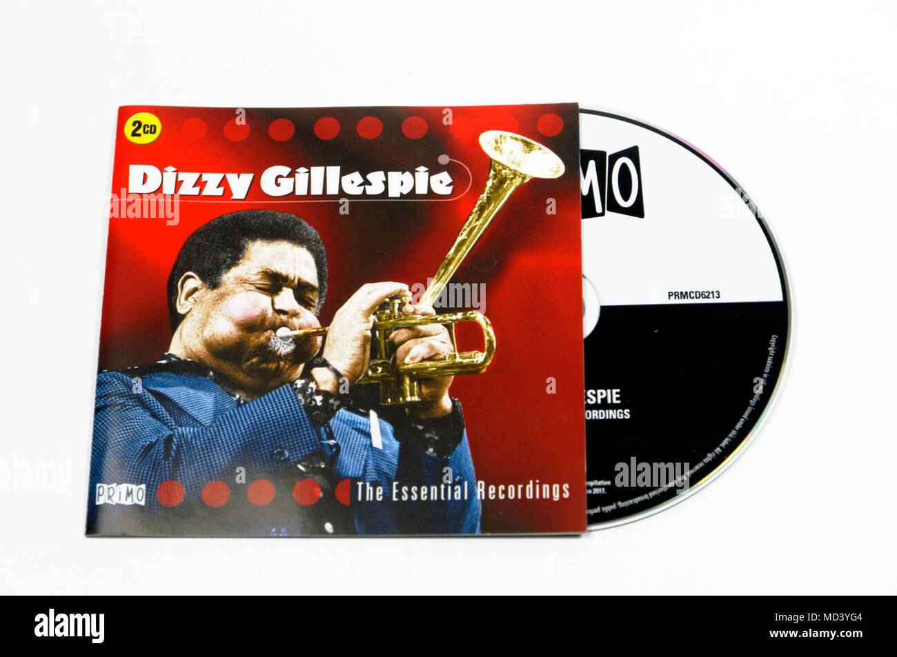 Dizzy Gillespie The Essential Recordings album Stock Photo