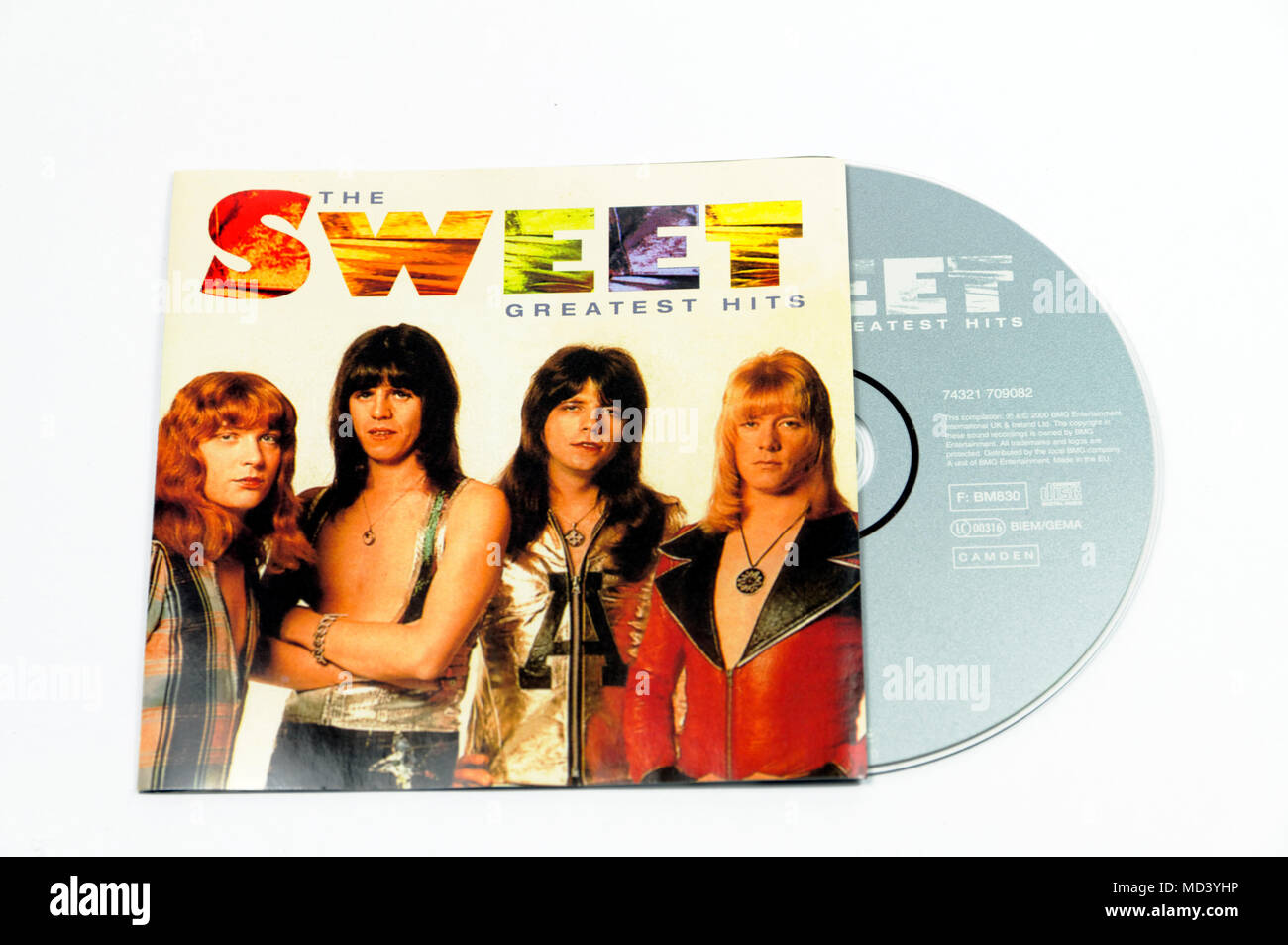 The Sweet Greatest hits album. Stock Photo