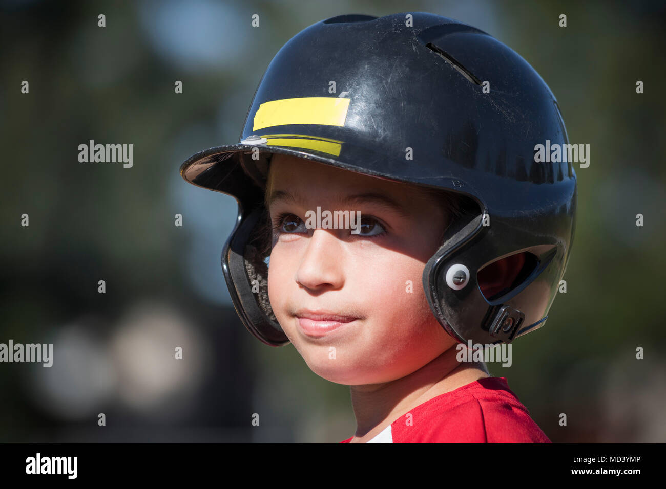 Young baseball player Stock Photo