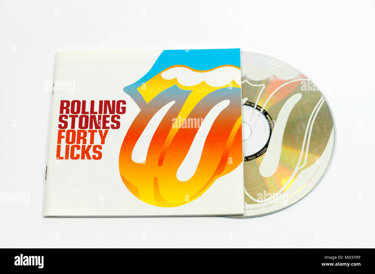 Rolling Stones Forty Licks album Stock Photo - Alamy