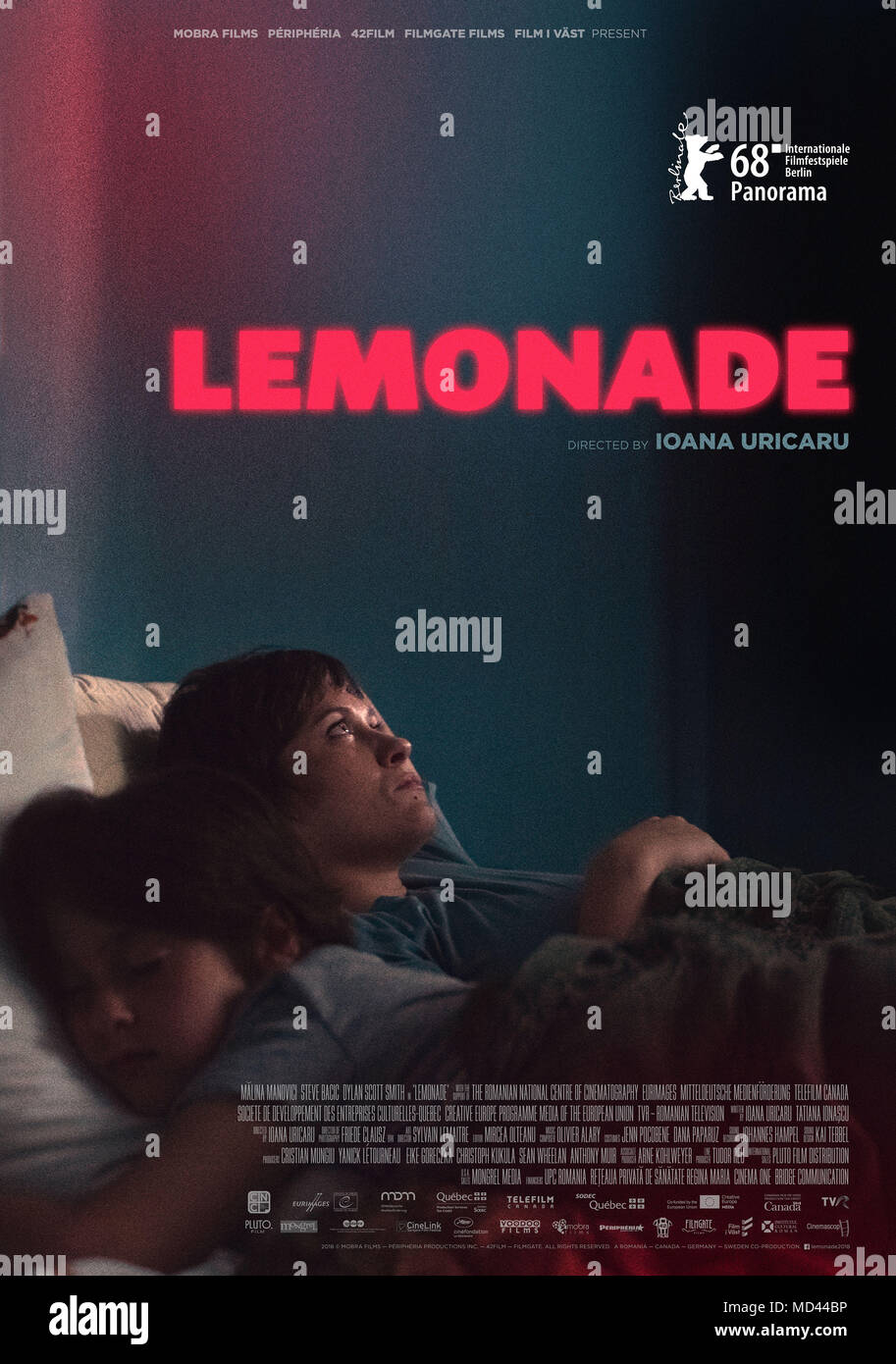 LEMONADE, poster, from left: Milan Hurduc, Malina Manovici, 2018