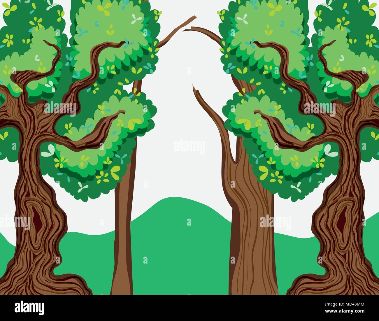 Beautiful forest scenery Stock Vector Image & Art - Alamy Beautiful forest scenery Stock Vector Image & Art - Alamy