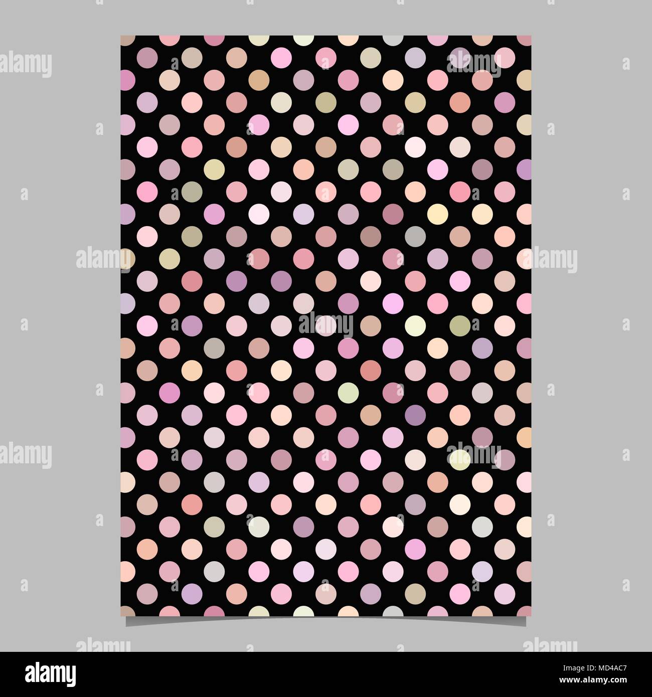 Color circle pattern brochure template Stock Vector Image & Art - Alamy