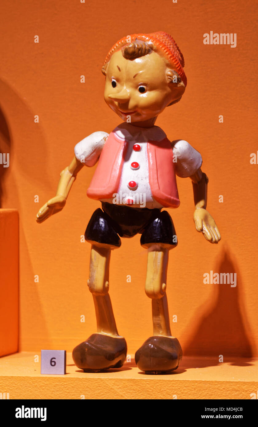 old pinocchio doll
