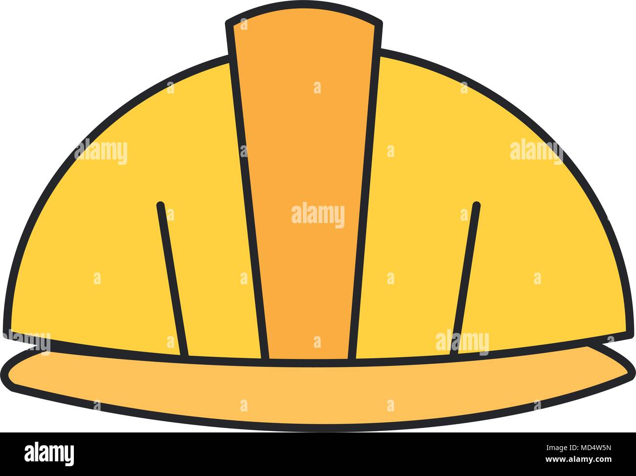 helmet construction isolated icon vector illustration design Stock ...