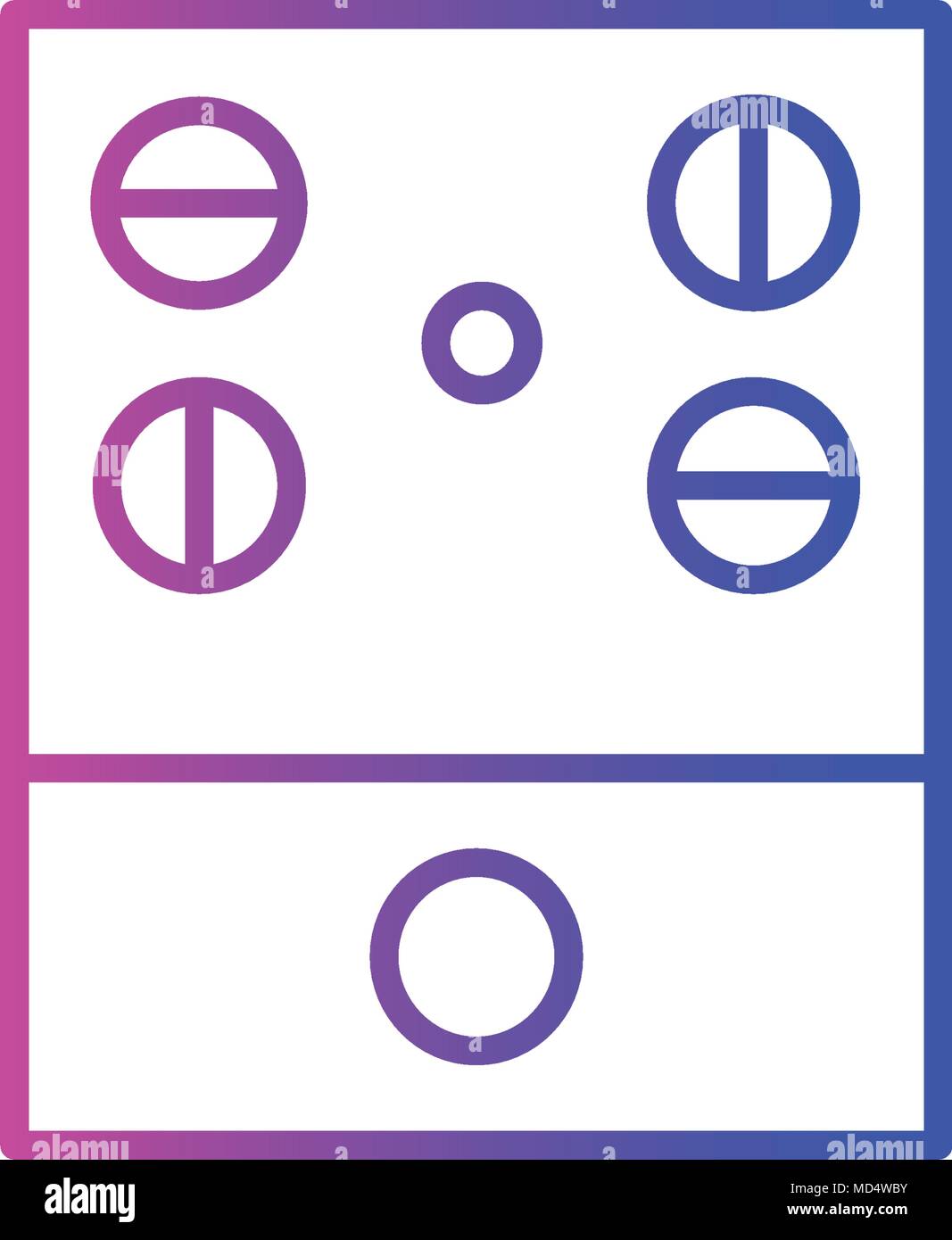 Audio controller icon. gradient icon. vector illustration Stock Vector