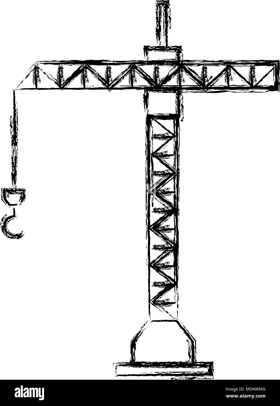 crane tower isolated icon Stock Vector Image & Art - Alamy