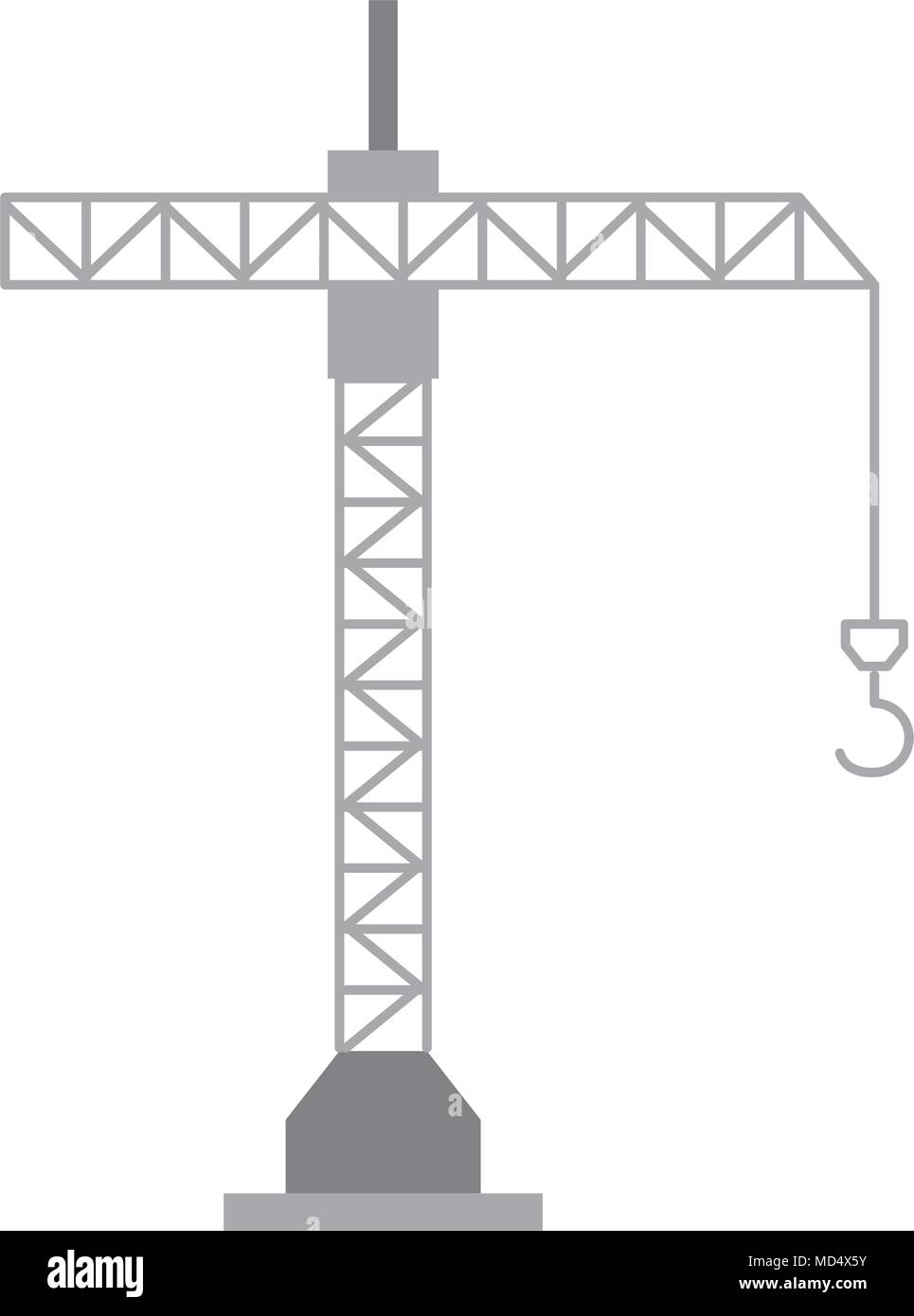 crane tower isolated icon Stock Vector Image & Art - Alamy