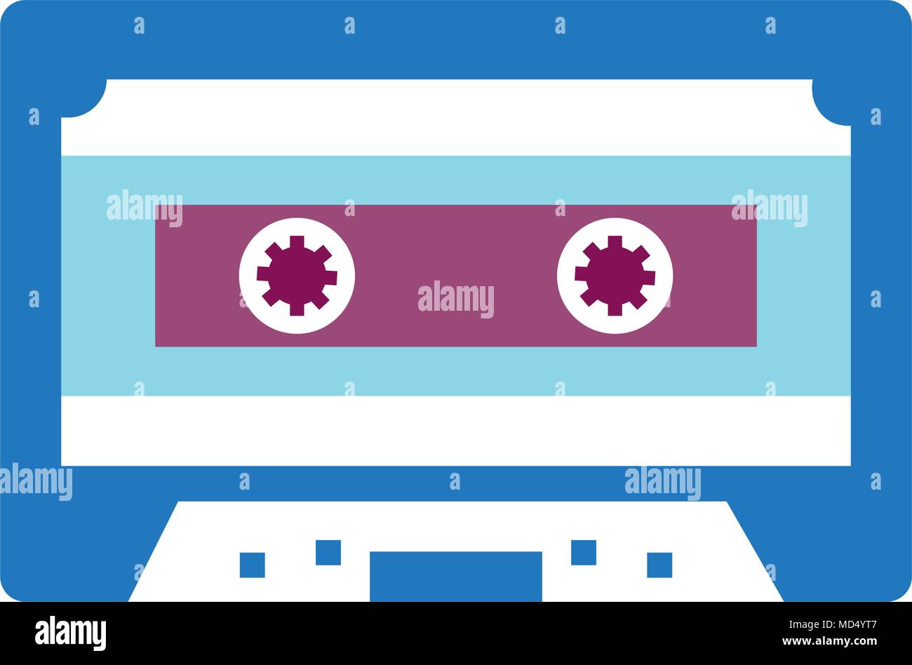 retro cassette isolated icon Stock Vector Image & Art - Alamy