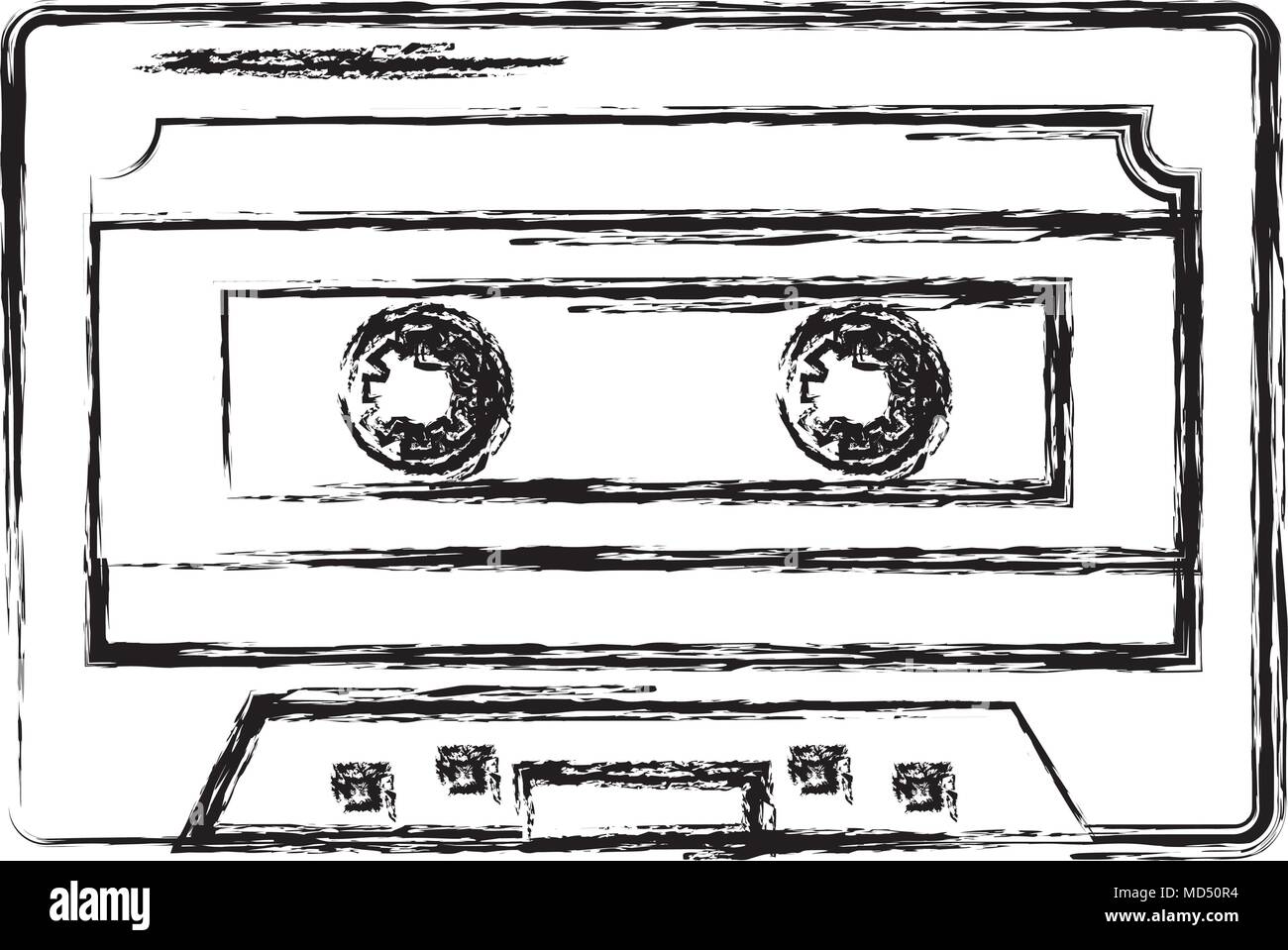 retro cassette isolated icon Stock Vector Image & Art - Alamy
