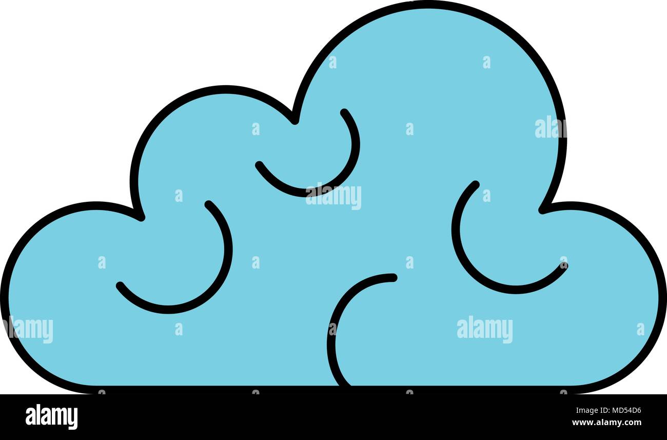 cloud sky isolated icon Stock Vector Image & Art - Alamy