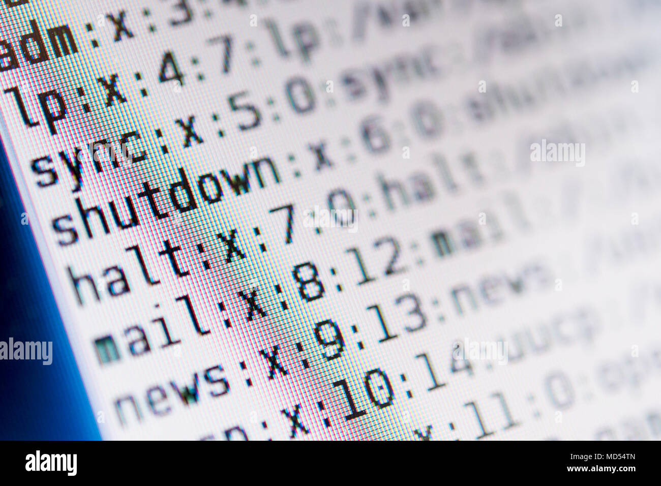 Text symbol matrix system hi-res stock photography and images - Alamy