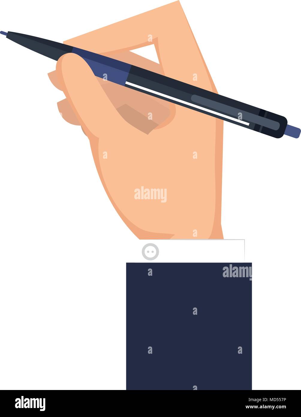 hand writing with pencil Stock Vector Image & Art - Alamy