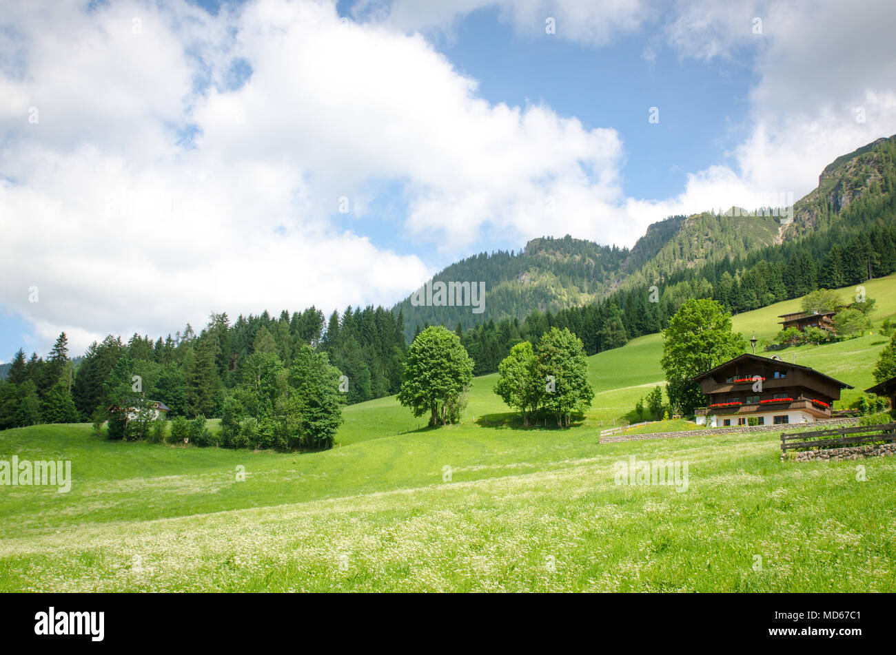 Alpbach, Tirol, Austria Stock Photo