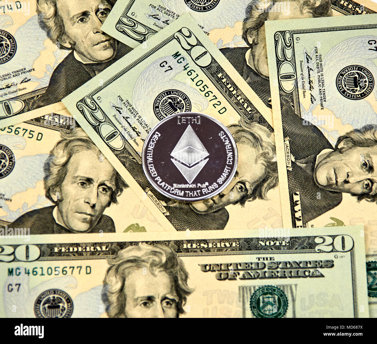 Dollar bank notes hi-res stock photography and images - Alamy