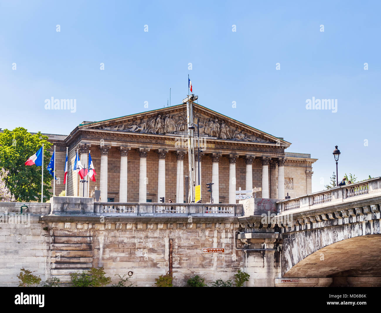 The National Assembly Palace Palais Bourbon A Government