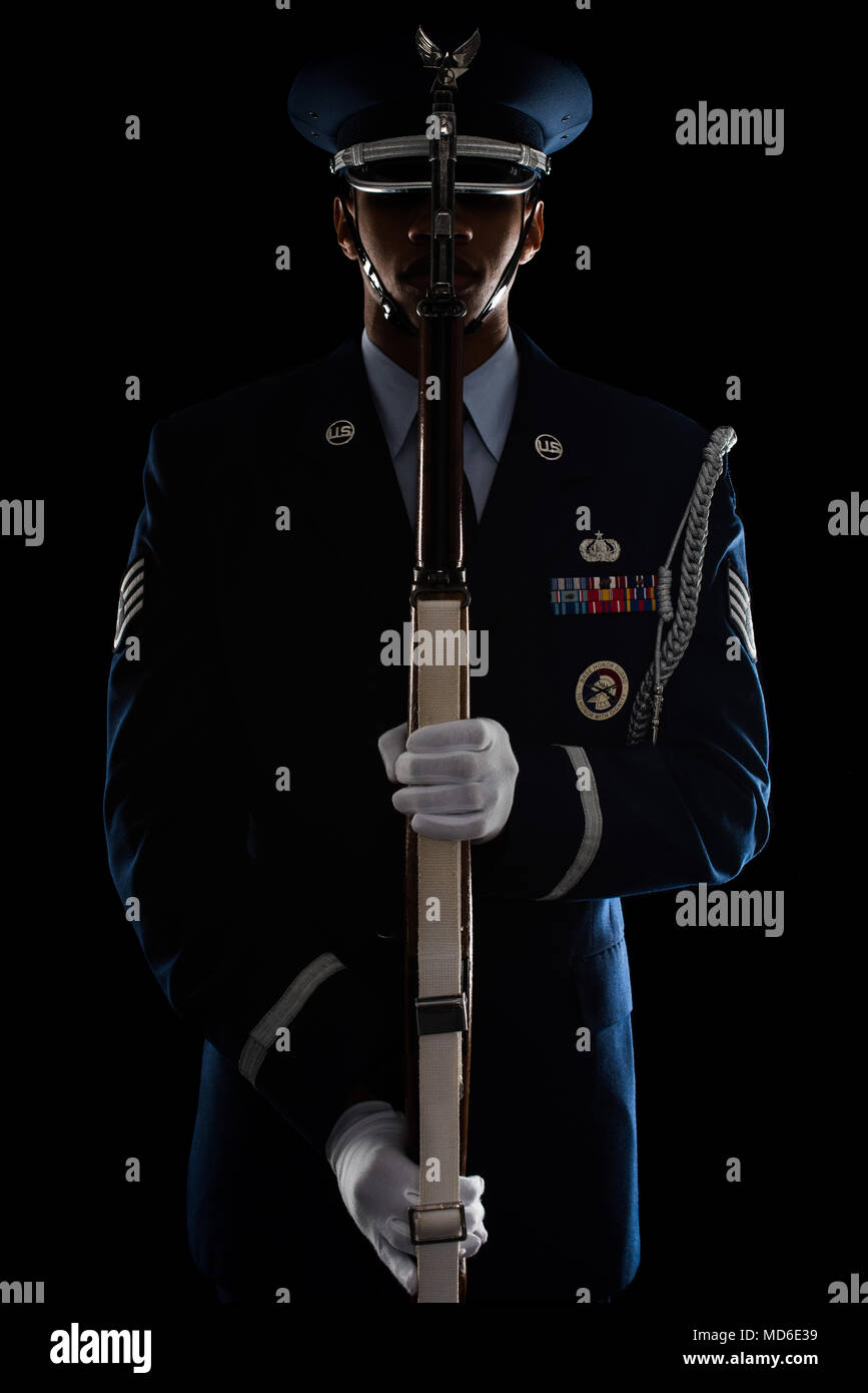 Beale air force base honor guard hi-res stock photography and images ...