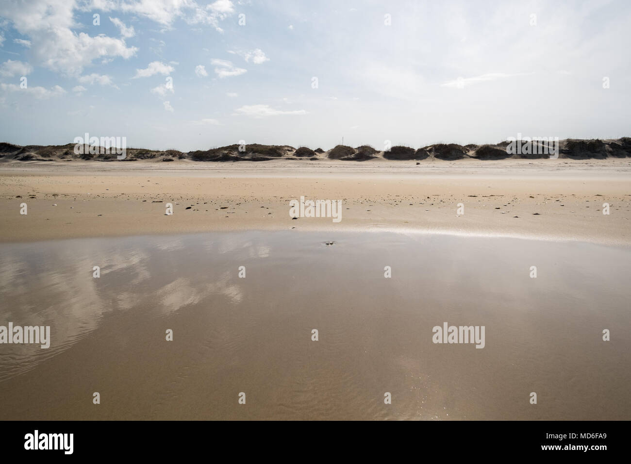 The beach in the Outer Banks, North Carolina Stock Photo - Alamy